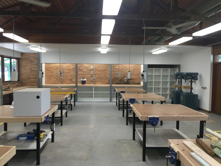 Bulahdelah High School – Woodwork Room – Bulahdelah – MBR Electrical project